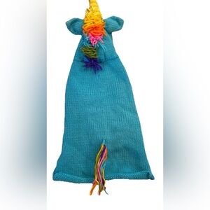 Chilly Dog Unicorn Dog Sweater 100% Wool Handmade